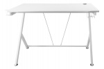 WHITE LINE WT85 Gaming desk, white
