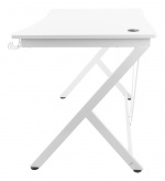 WHITE LINE WT85 Gaming desk, white