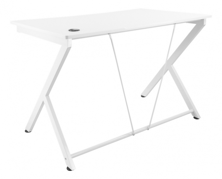 WHITE LINE WT85 Gaming desk, white