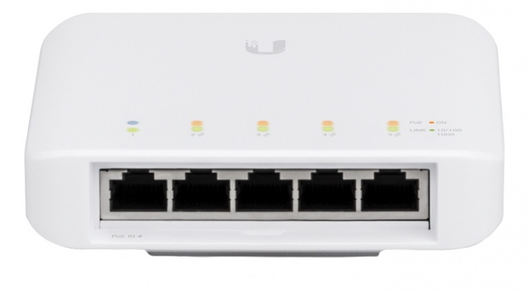 Ubiquiti UnifiSwitch Flex 5 GE 802.3af PoE support L2 Ubiquiti UnifiSwitch Flex 5 GE 802.3af PoE support L2