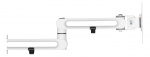 WHITE LINE WA90 Dual-monitor aluminium deskmount, 17 WHITE LINE WA90 Dual-monitor aluminium deskmount, 17