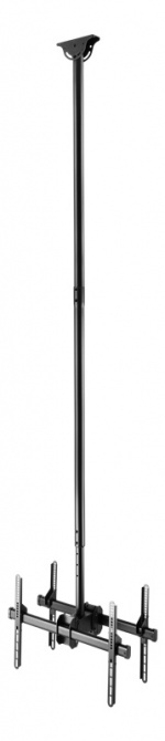 DELTACO Office Telescopic Double TV Ceiling,2500mm-3000mm,45kg,37 DELTACO Office Telescopic Double TV Ceiling,2500mm-3000mm,45kg,37