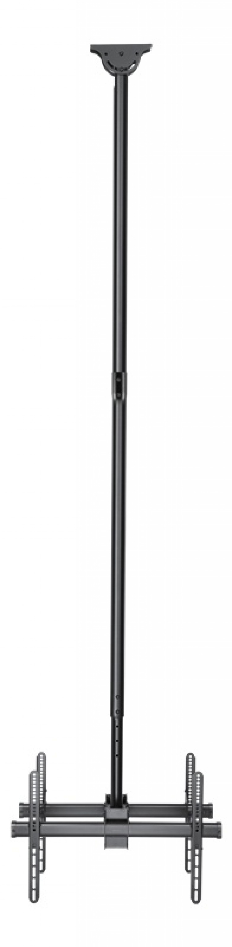 DELTACO Office Telescopic Double TV Ceiling,2500mm-3000mm,45kg,37 DELTACO Office Telescopic Double TV Ceiling,2500mm-3000mm,45kg,37