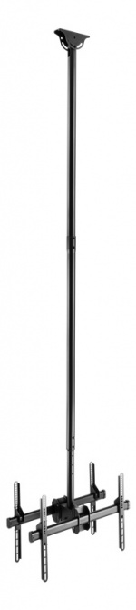 DELTACO Office Telescopic Double TV Ceiling,2500mm-3000mm,45kg,37 DELTACO Office Telescopic Double TV Ceiling,2500mm-3000mm,45kg,37