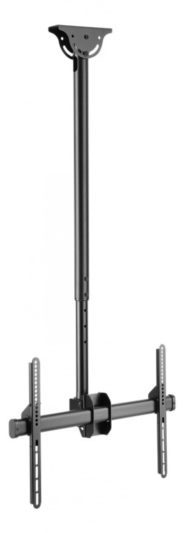 DELTACO Office Telescopic Single TV Ceiling,1060mm-1560mm,50kg,37