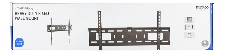 DELTACO, heavy duty fixed wall, 37 DELTACO, heavy duty fixed wall, 37