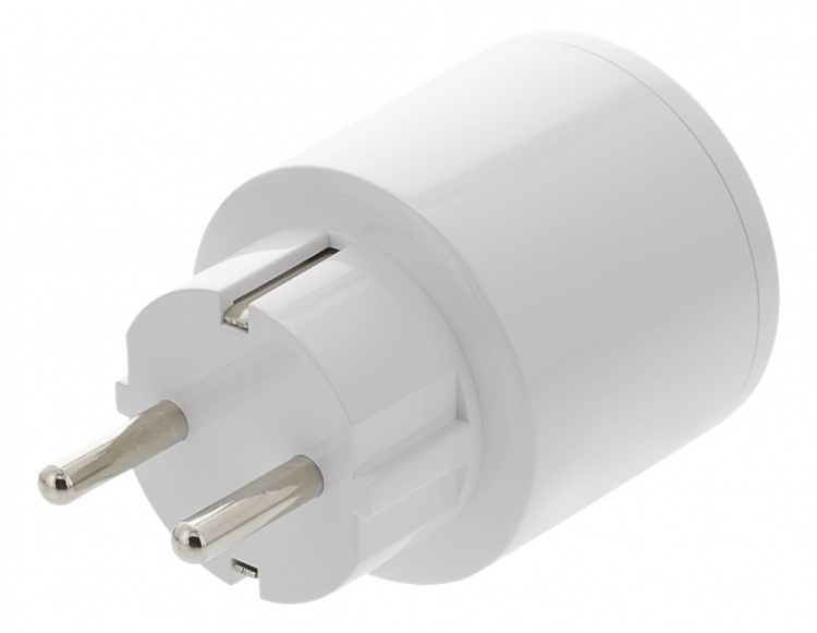 DELTACO SMART HOME strömbrytare, WiFi, 1xCEE 7/3, 10A, timer, 3-pack