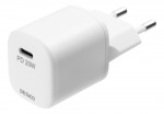 DELTACO USB wall charger, USB-C, PD 20 W, including 1 m C to Lightning DELTACO USB wall charger, USB-C, PD 20 W, including 1 m C to Lightning