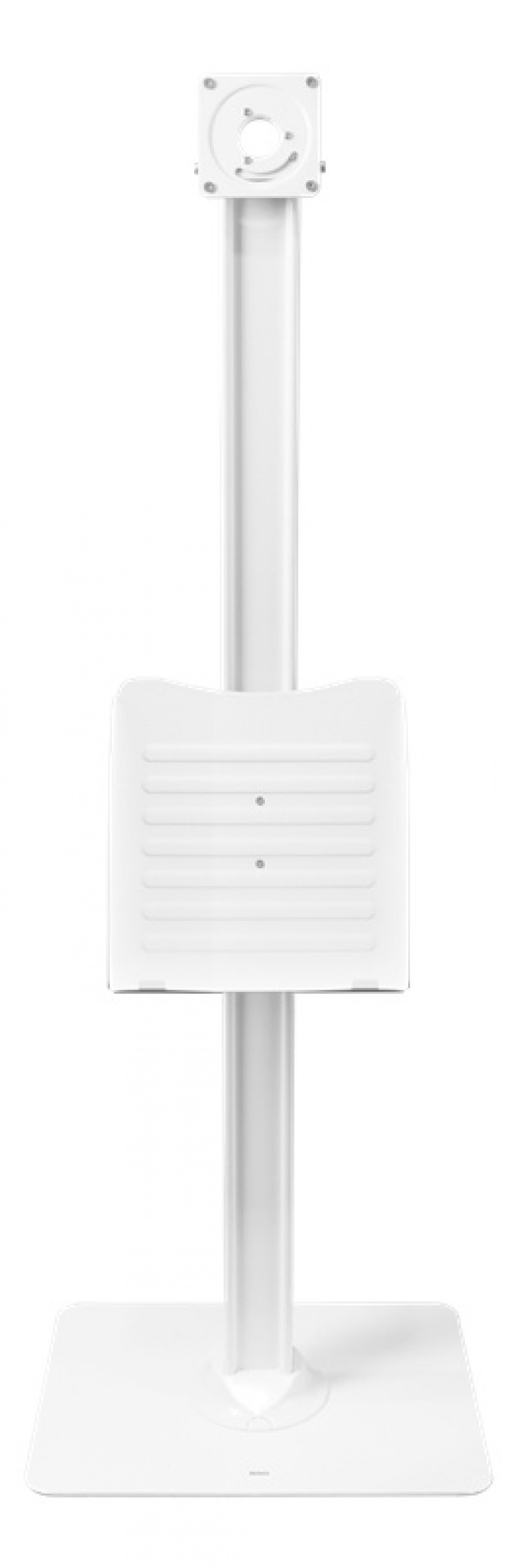 DELTACO Office Floor stand with brochure stand VESA 75x75, 100x100 Whi