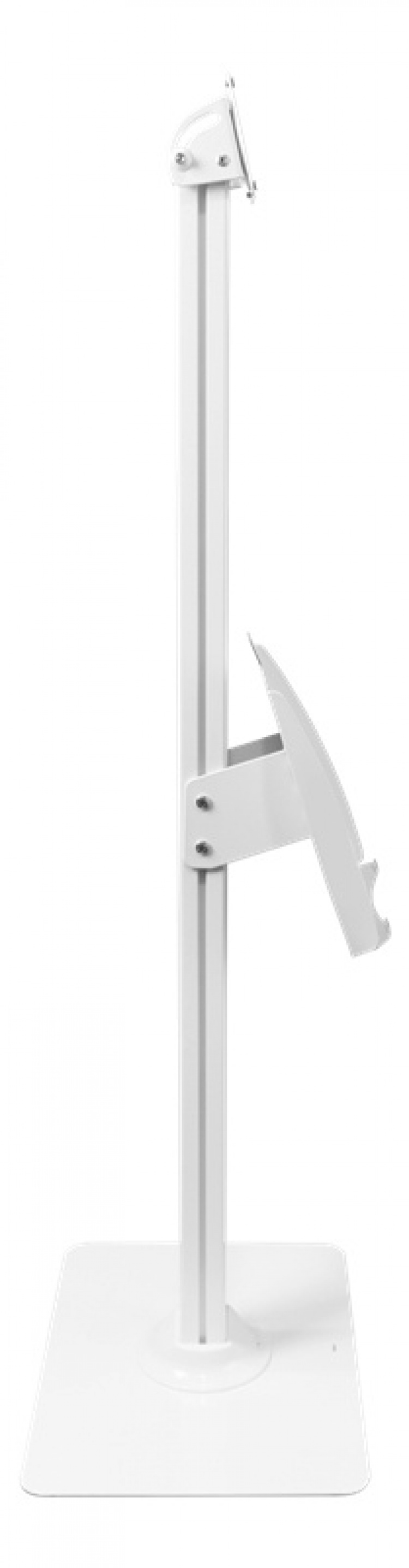 DELTACO Office Floor stand with brochure stand VESA 75x75, 100x100 Whi