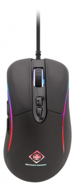 DELTACO GAMING 4in1 RGB-kit med Tangentbord, Mus, Headset, Musmatta - Fyndvara