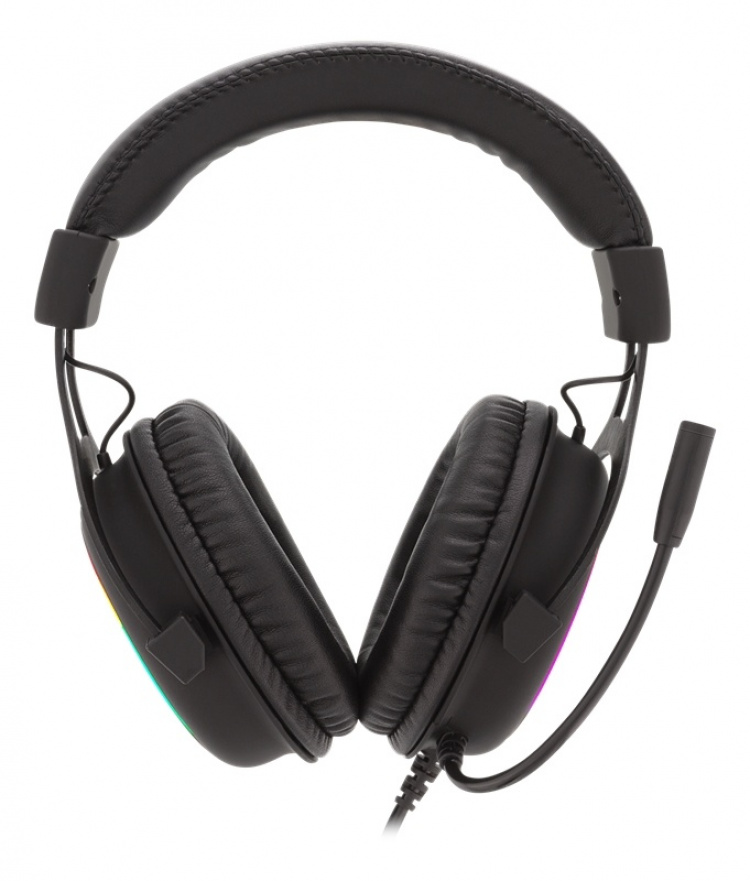 DELTACO GAMING 4in1 RGB-kit med Tangentbord, Mus, Headset, Musmatta - Fyndvara