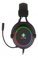 DELTACO GAMING 4in1 RGB-kit med Tangentbord, Mus, Headset, Musmatta - Fyndvara