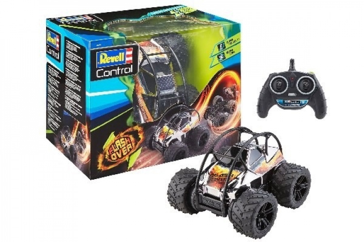 Revell Stunt Car Flash Over R/C 2,4GHz 4WD Chrome Electric
