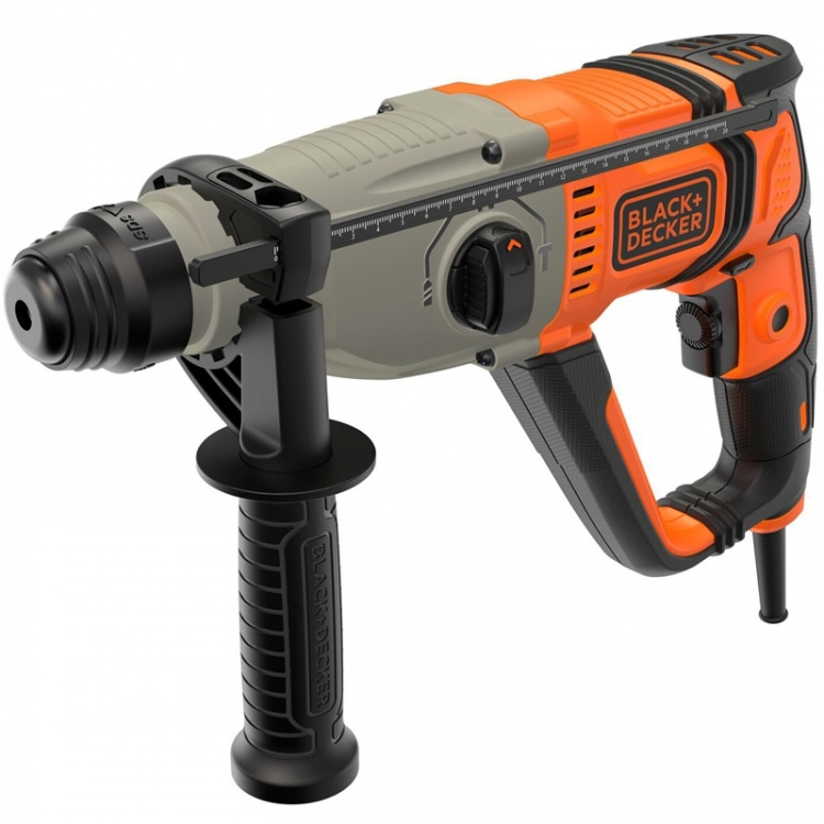 BLACK+DECKER Borrhammare i kitbox 800W SDS-Plus BLACK+DECKER Borrhammare i kitbox 800W SDS-Plus