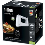 Braun Elvisp 500w + Tillbehör Vit HM Braun Elvisp 500w + Tillbehör Vit HM