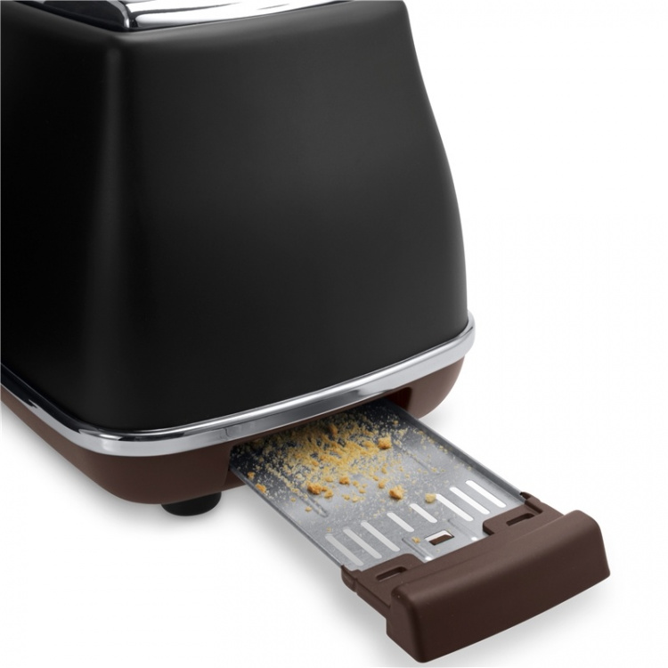 Delonghi Brödrost Icona Vintage Svart C