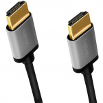 LogiLink HDMI-kabel 2.0 Premium High Speed HDMI 4K/60Hz Alu 3m