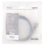 LogiLink HDMI-kabel Ultra High Speed 8K/60 4K/120Hz 2m