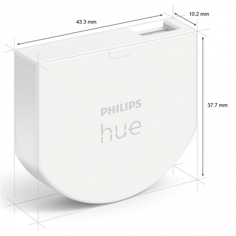 Philips Hue Wall switch module 1-pack Philips Hue Wall switch module 1-pack