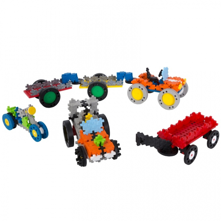 Plus-Plus Learn To Build Vehicles Super