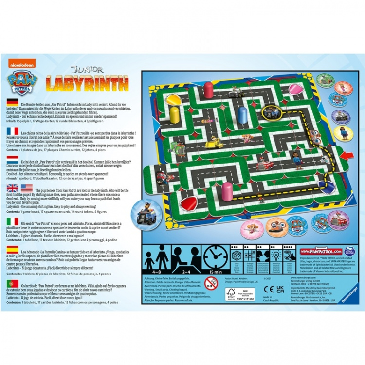 Ravensburger PawPatrol Junior Labyrinth