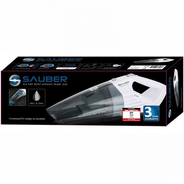 Sauber Handdammsugare Wet&Dry Li-ion