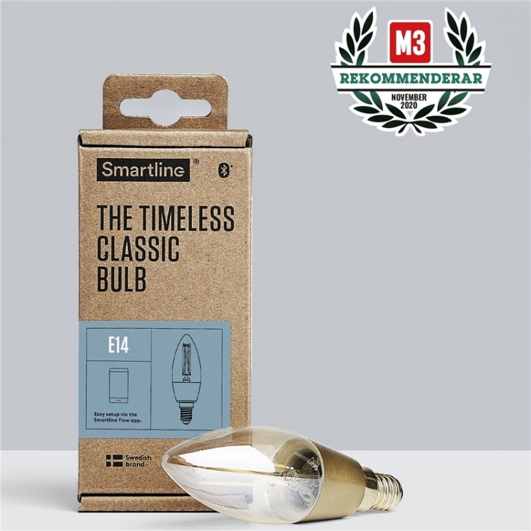 Smartline Filament LED-lampa E14 Kronlju