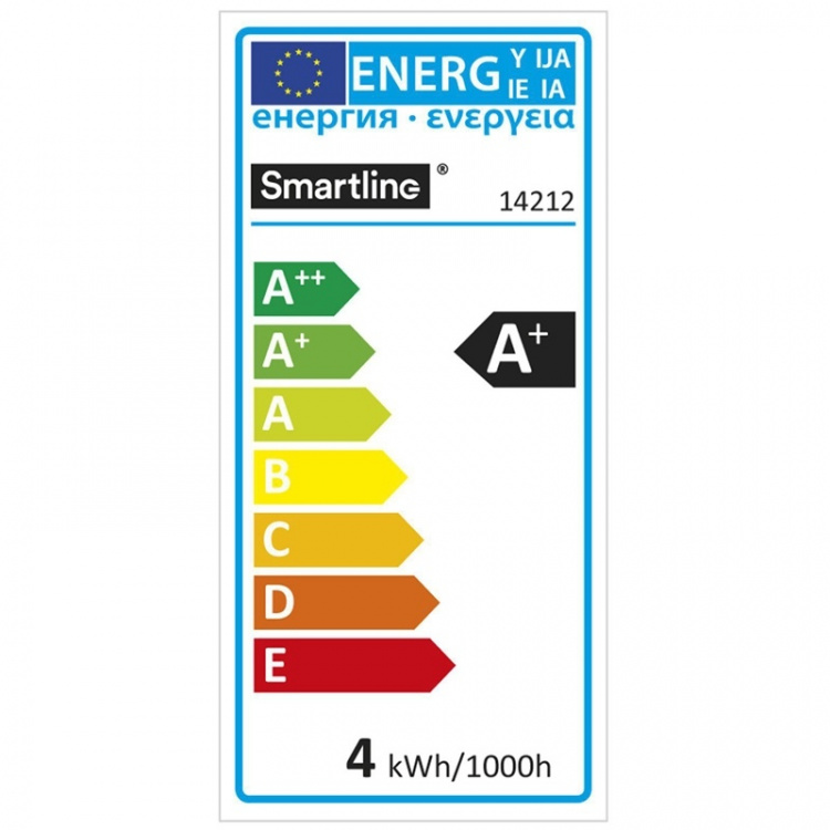 Smartline Filament LED-lampa E27 Edison