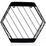 Smartwares Solcellsdriven LED-vägglampa med hylla för krukväxt