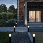 Smartwares Pollare Small 50cm LED Aluminium Svart