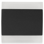 Smartwares Vägglampa Up-/Downlight Aluminium Svart