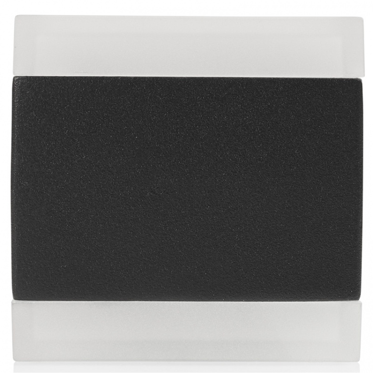 Smartwares Vägglampa Up-/Downlight Aluminium Svart