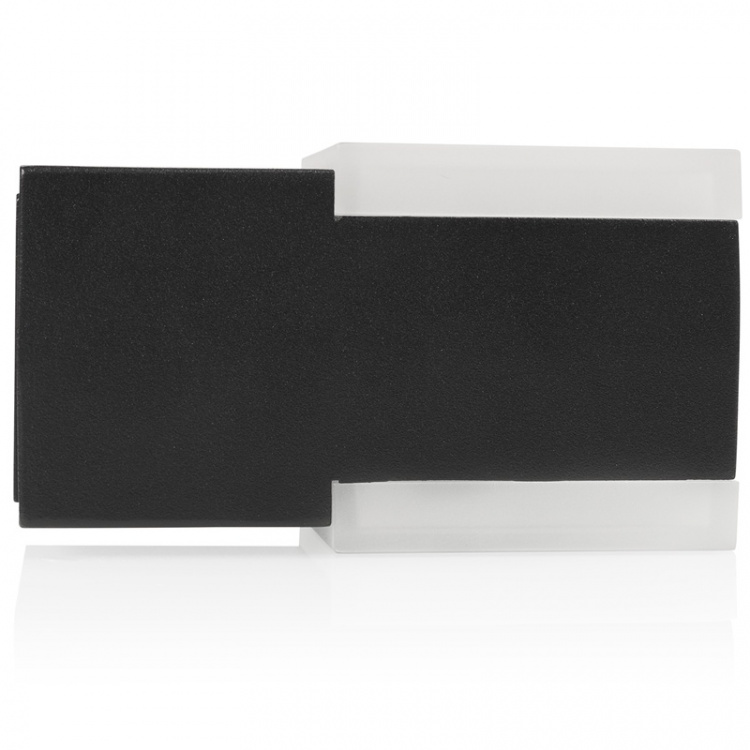 Smartwares Vägglampa Up-/Downlight Aluminium Svart