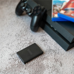 Transcend Portabel SSD ESD270C USB-C 1TB (R520/W460) Svart