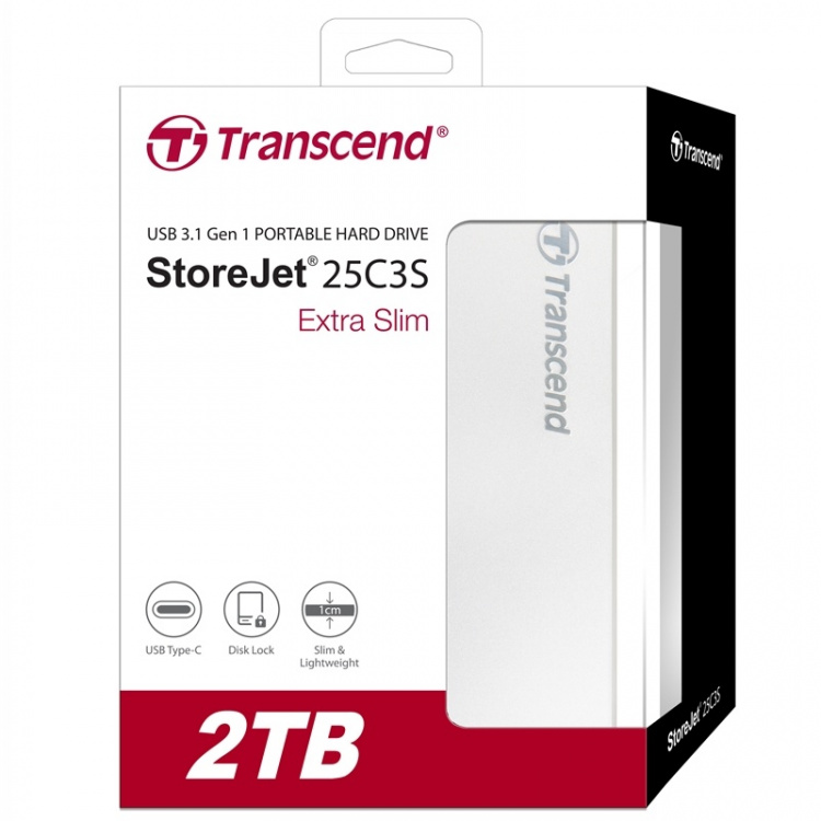 Transcend Portabel HDD StoreJet 25C3S 2.5