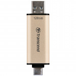 Transcend USB-minne JF930C 2-i-1 (USB3.2/USB-C) 128GB