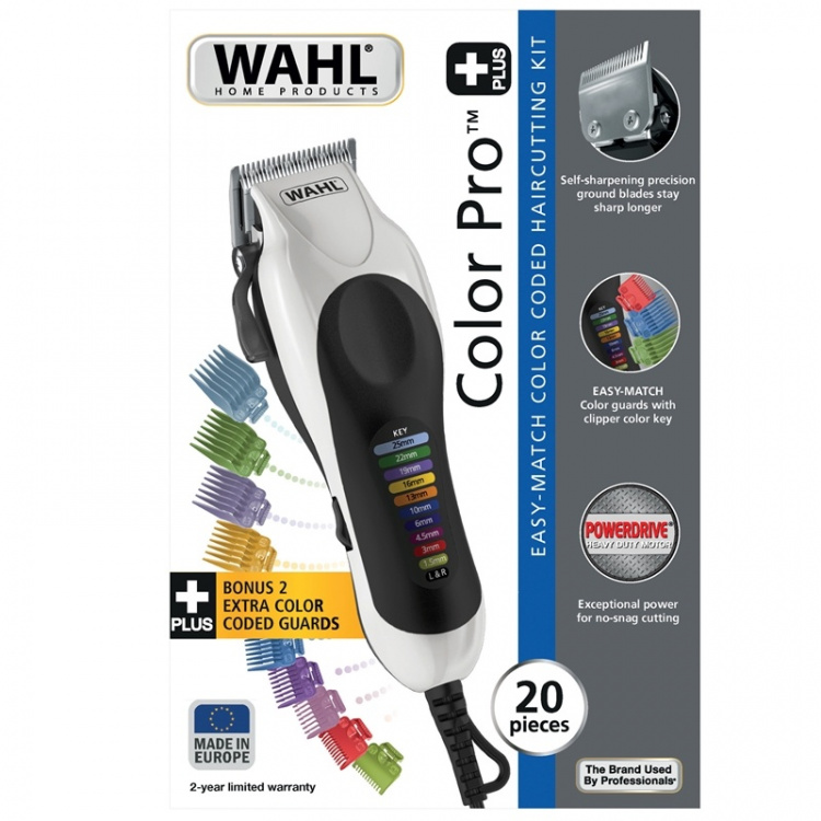 Wahl Color PRO hårklippare, Nätdriv