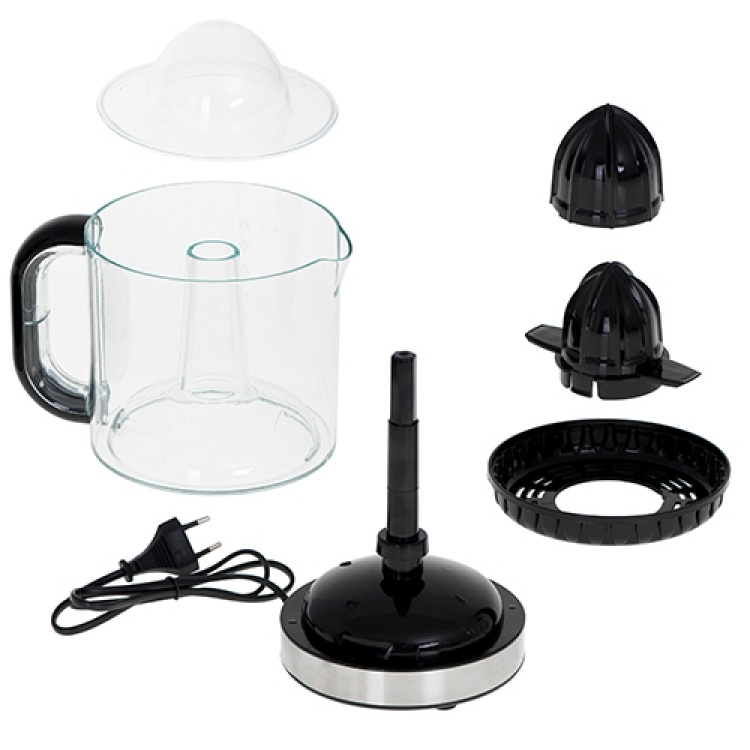 Adler Citruspress inkl Mätkanna 1L, Svart