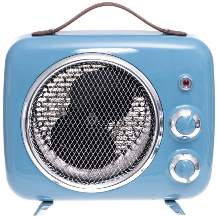 Bellus Värmefläkt Retro Blå 2000W