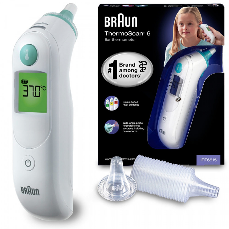 Braun ThermoScan 6 med Age Precisioned IRT6515NOEE Braun ThermoScan 6 med Age Precisioned IRT6515NOEE