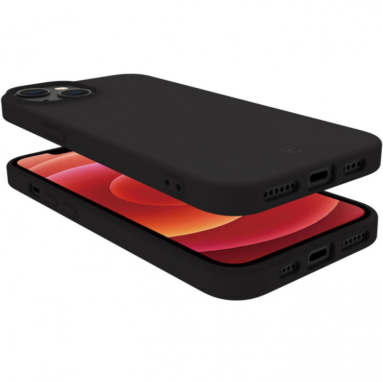 Celly Planet Soft TPU-Cover GRS iPhone 14 Plus Svar Celly Planet Soft TPU-Cover GRS iPhone 14 Plus Svar