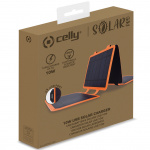 Celly Portabel solcellsladdare 10W IP67