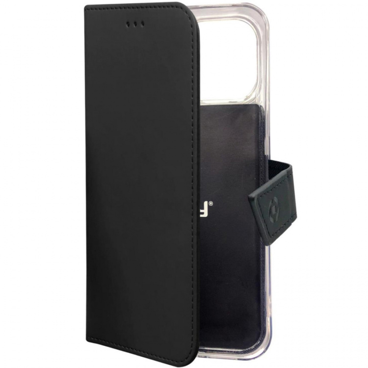 Celly Wallet Case iPhone 14 Pro Svart Celly Wallet Case iPhone 14 Pro Svart