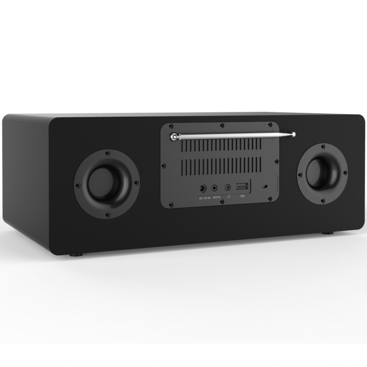 Denver Musik-anläggning Svart CD/Internet-radio AUX