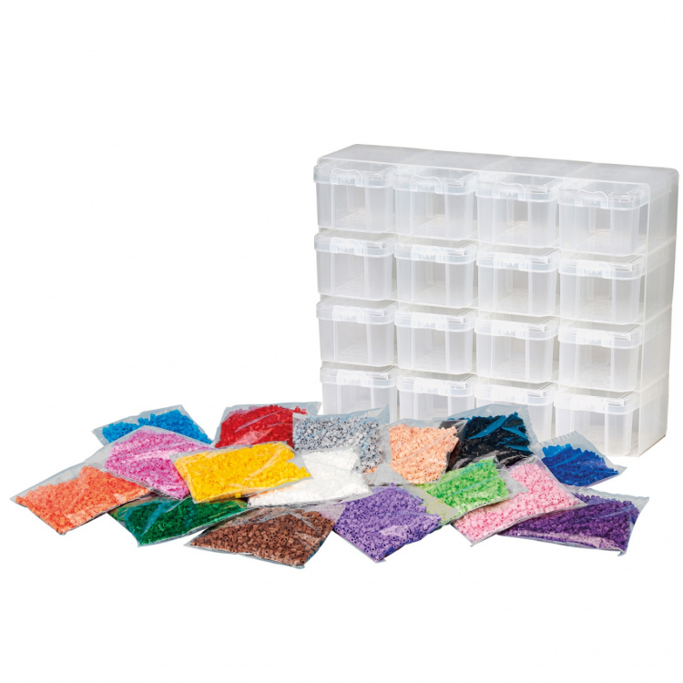 Hama Midi Storage Box Set 16 pcs incl 16.000 beads