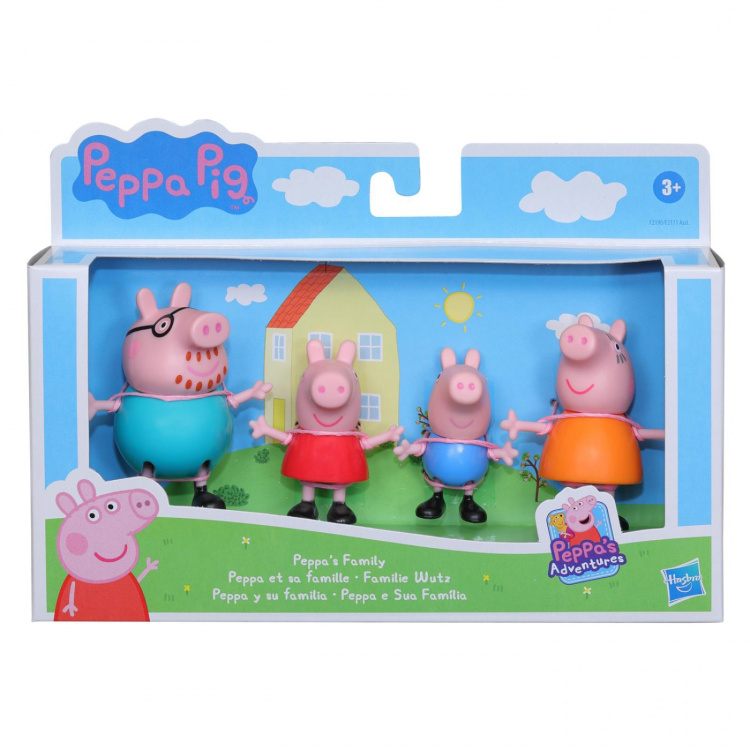 Hasbro Peppa Pig Peppa\'s Family 4-Pack