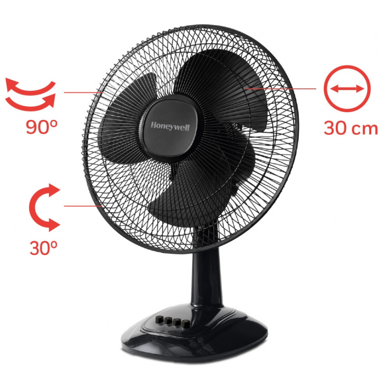 Honeywell Bordsfläkt Comfort Control HTF1220BE4