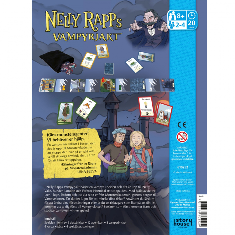 Kärnan Nelly Rapps Vampyrjakt