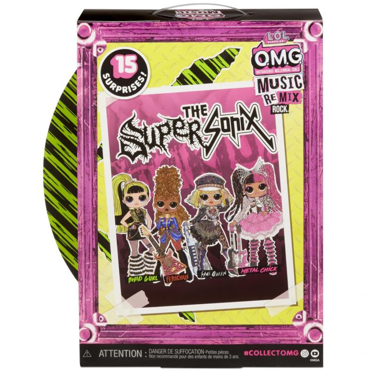 L.O.L. Surprise OMG Remix Rock- Bhad Gurl and Drums